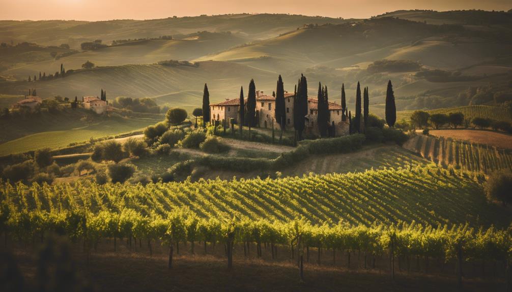 captivating tuscan landscapes described