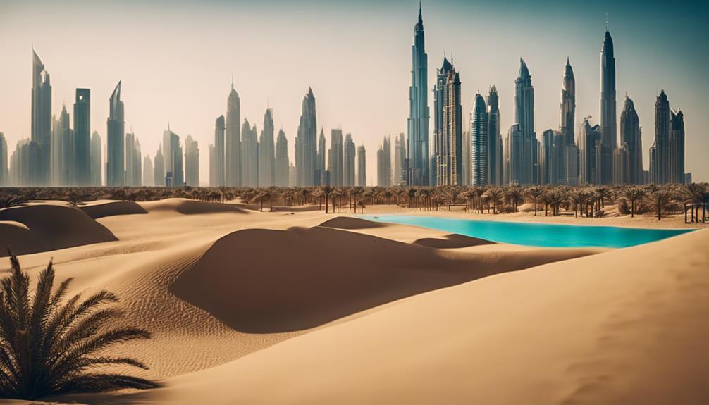 I Love to Travel to the Desert Oasis of Dubai