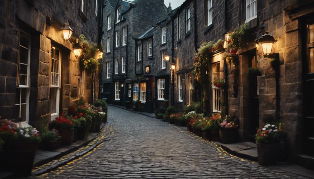 I Love to Travel to the Timeless Alleys of Edinburgh