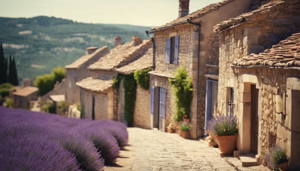 exploring charming villages in provence