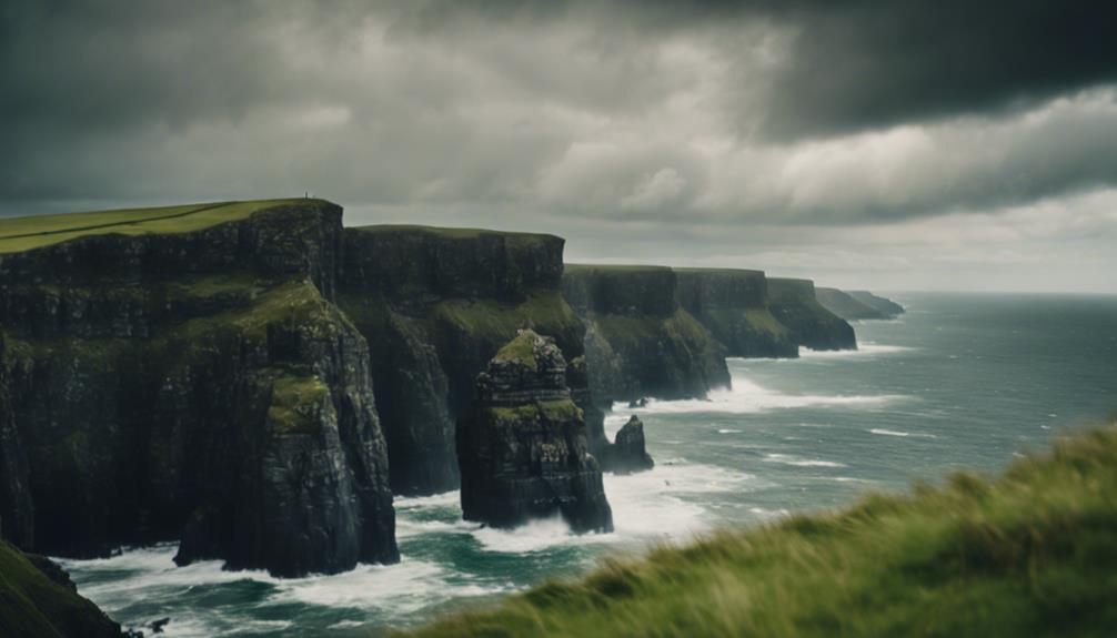 exploring rugged coasts of ireland