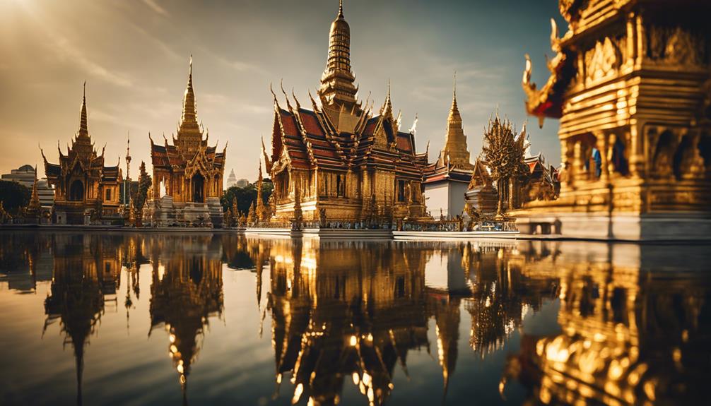 golden temples in bangkok
