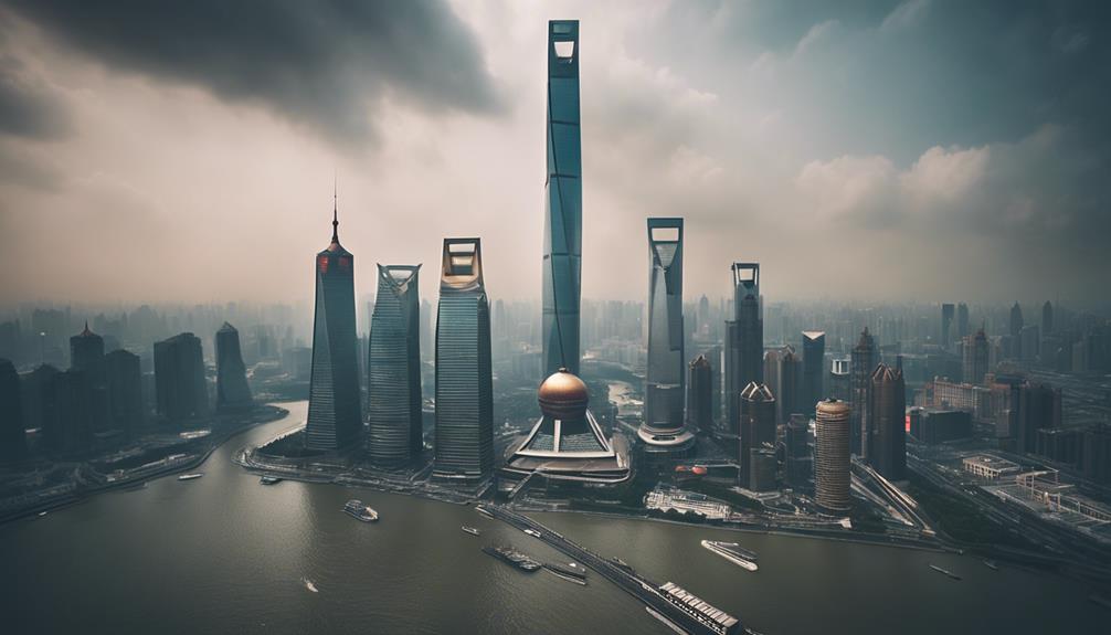 iconic skyscraper in shanghai