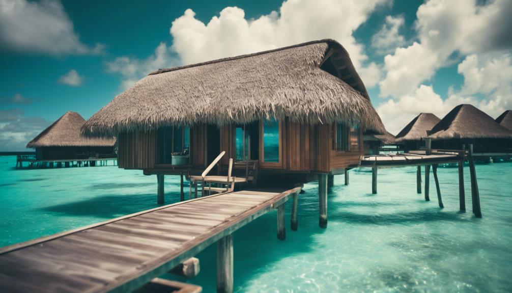 luxurious overwater bungalows in bora bora