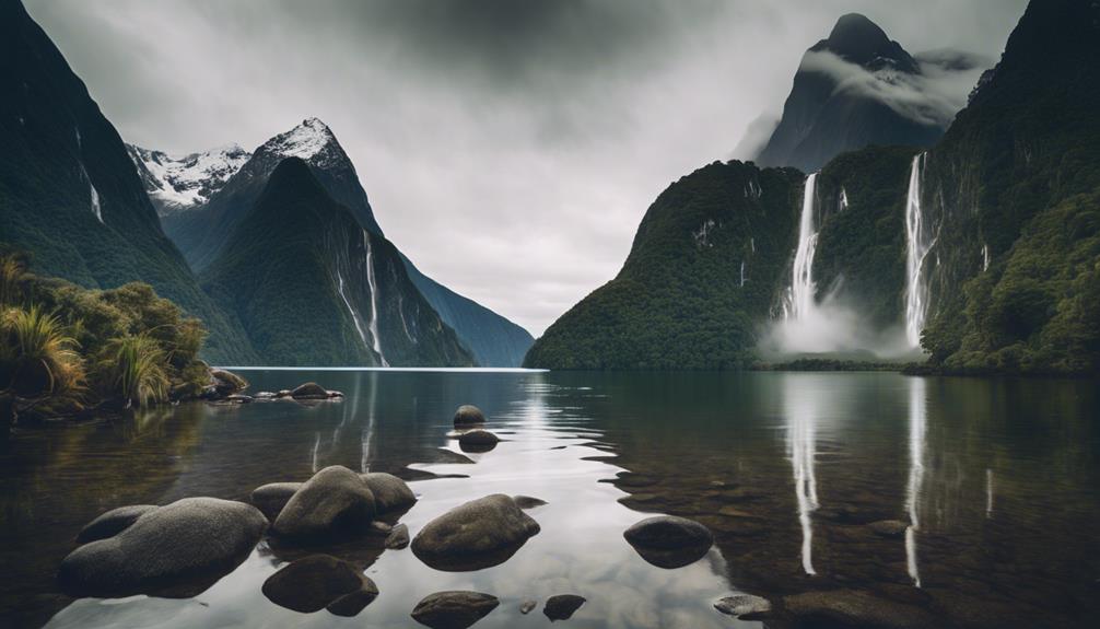 picturesque wilderness in new zealand