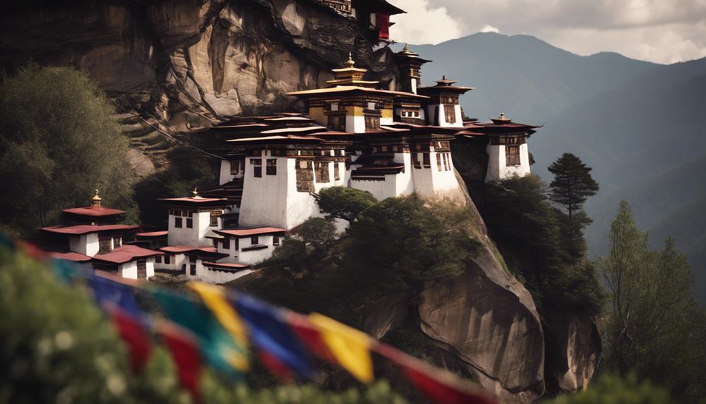 sacred bhutanese temple site