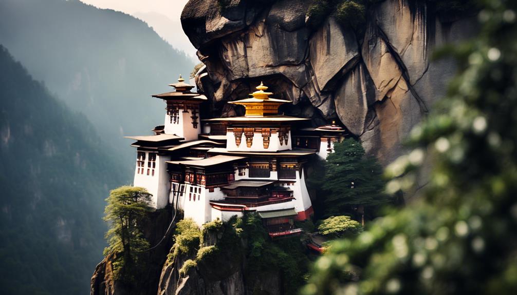 sacred monastery in bhutan