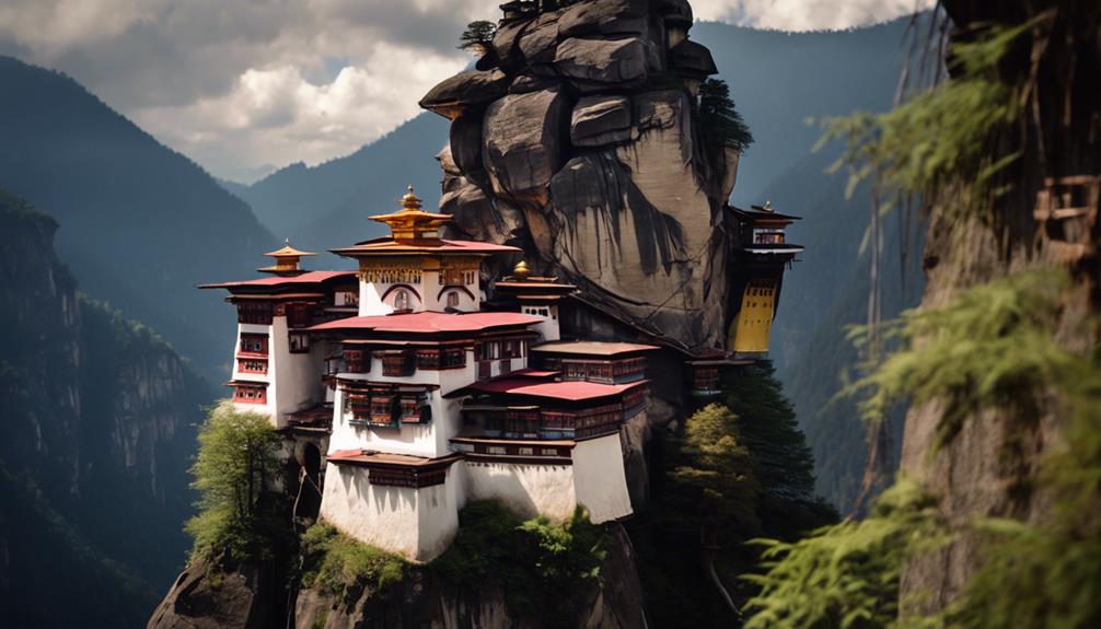 sacred temple in bhutan
