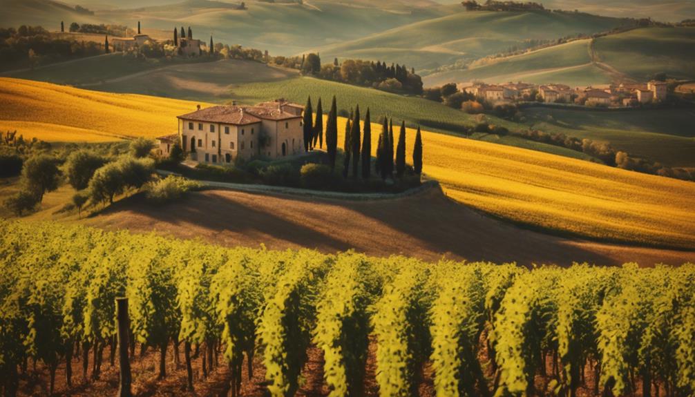 seasonal beauty in tuscany