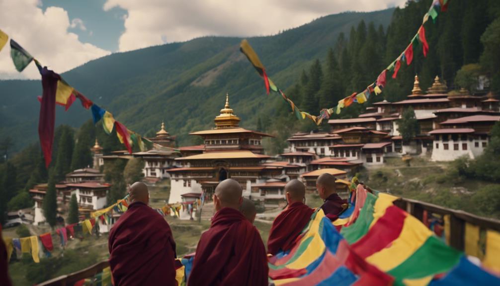 serene temples in bhutan