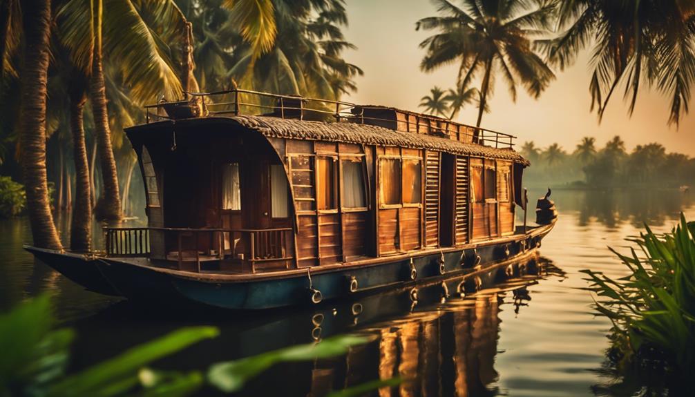 tranquil backwaters of kerala