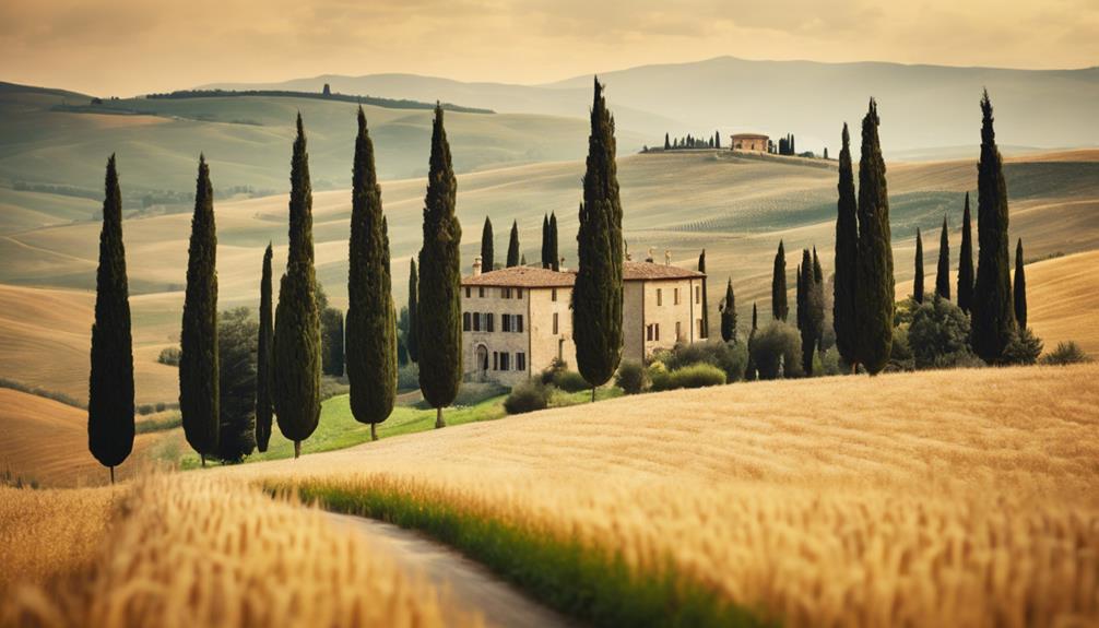 I Love to Travel to the Rolling Hills of Tuscany